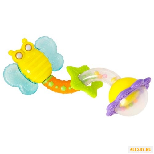 Прорезыватель-погремушка Мир