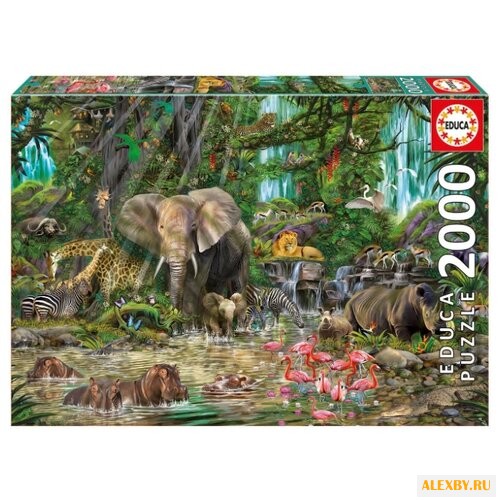 Пазл Educa Африканские джунгли