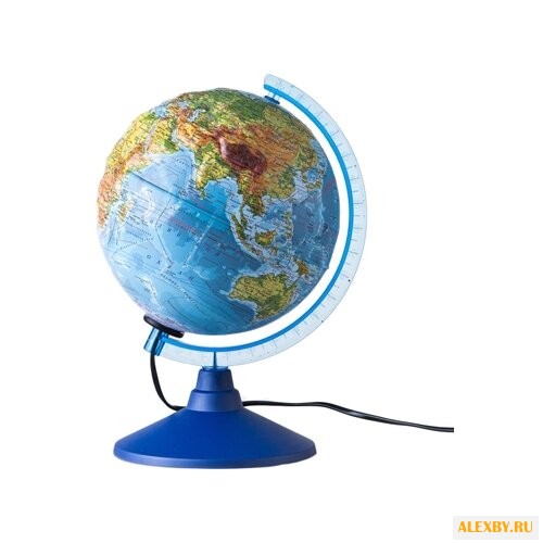 Глобус физико-политический