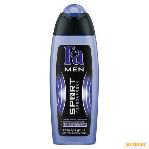Гель для душа и шампунь Fa Men