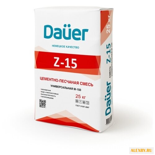 Пескобетон Dauer М150 25 кг