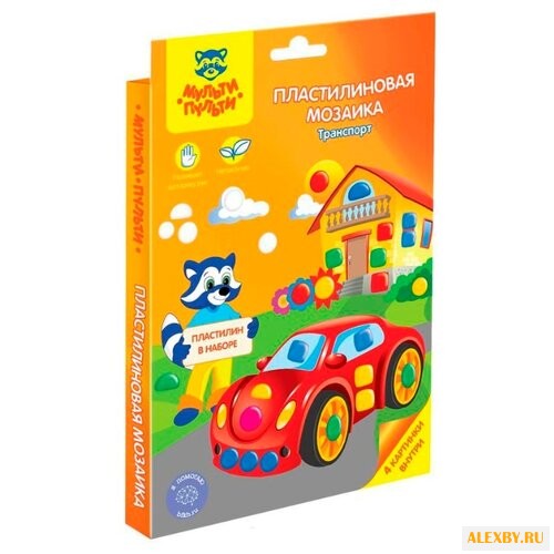 Пластилин Мульти-Пульти