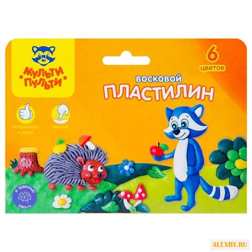Пластилин Мульти-Пульти Енот в