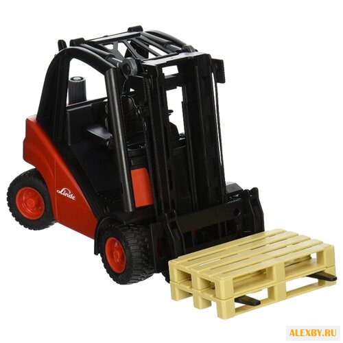 Погрузчик Bruder с паллетами