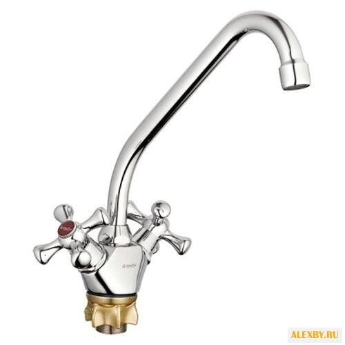 Двухрычажный смеситель для