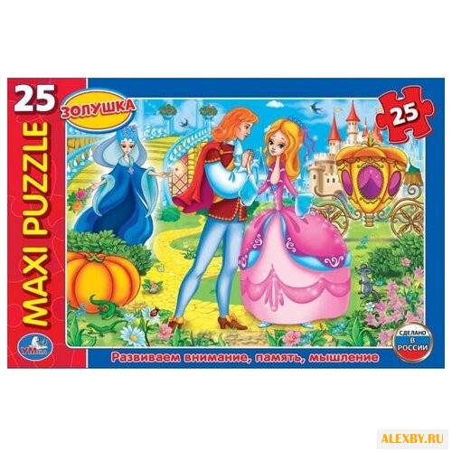 Пазл Умка Maxi Золушка