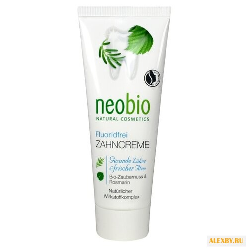 Зубная паста Neobio Без фтора