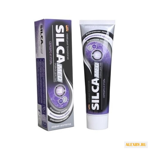 Зубная паста SILCA Med Серебро
