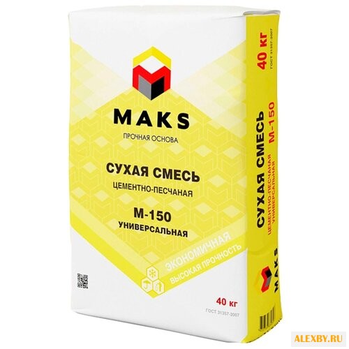 Пескобетон MAKS М-150 40кг