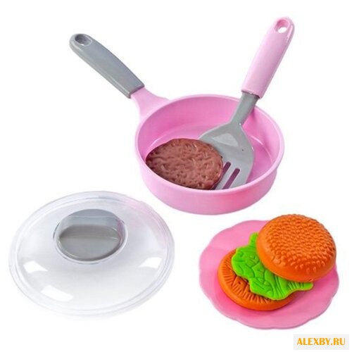 Набор продуктов с посудой Mary