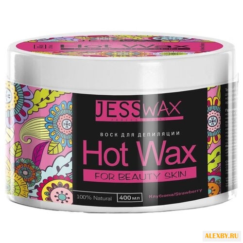 JessNail Воск STRAWBERRY в банке