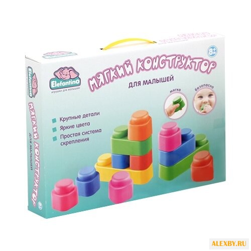 Мягкий конструктор Elefantino