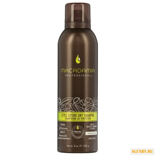 Сухой шампунь Macadamia Style