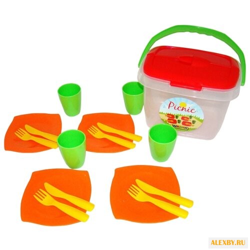 Набор посуды Полесье Алиса для