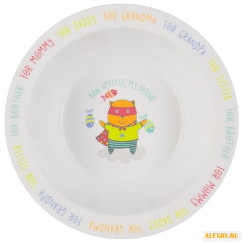 Тарелка Happy Baby глубокая 15016