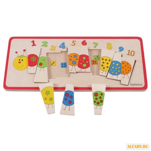 Рамка-вкладыш Beleduc Гусеница