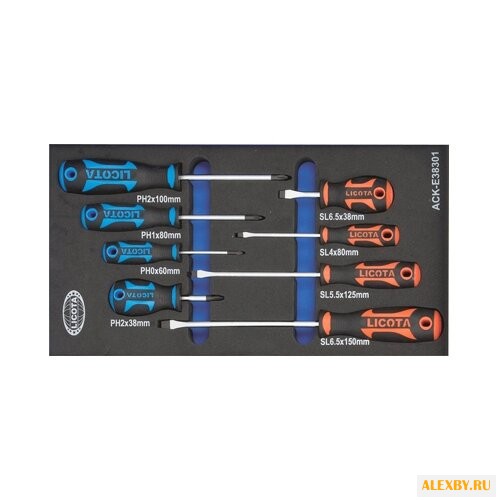 Набор отверток Licota ACK-E38301