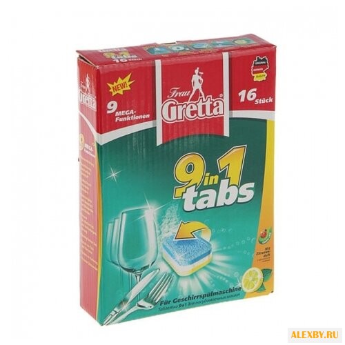 Frau Gretta 9 в 1 таблетки для