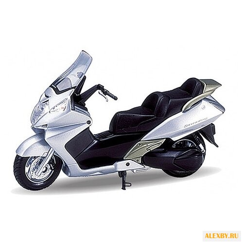 Мотоцикл Welly Honda Silver