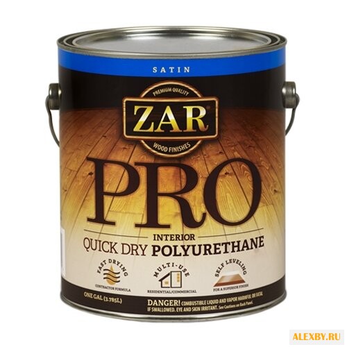 Лак ZAR Pro Interior Quick Dry