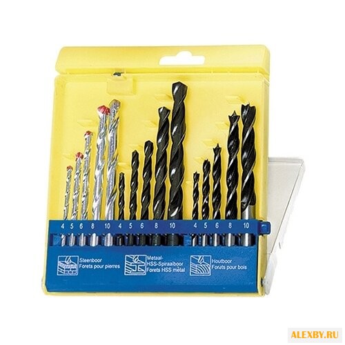 Набор сверл Sparta 725085 HSS