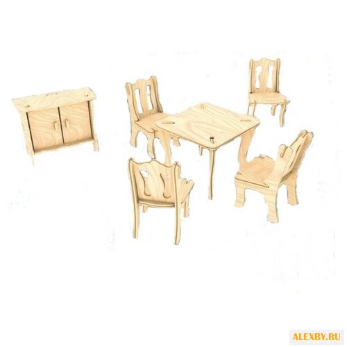 Сборная модель Игрушки из