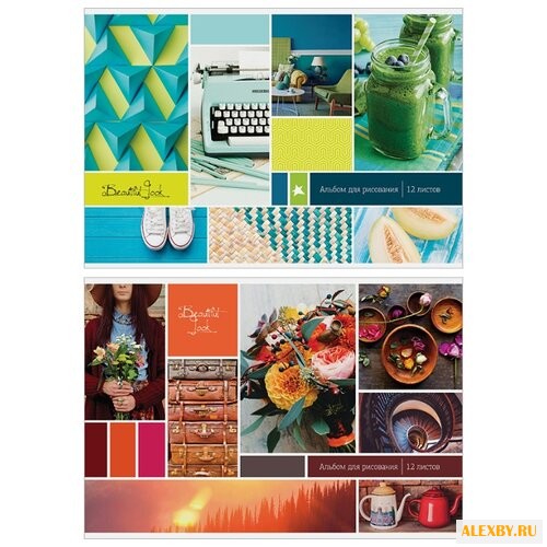 Альбом для рисования на скрепке