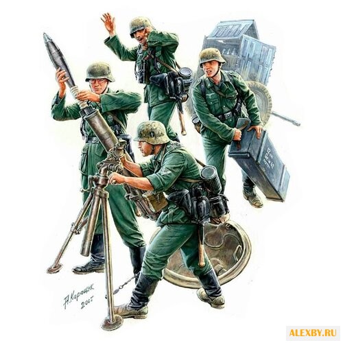 Сборная модель ZVEZDA Немецкий