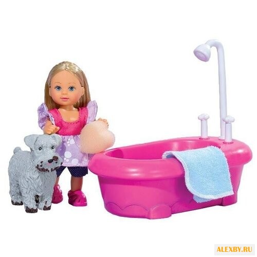 Кукла Simba Еви моет собаку 12