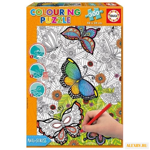 Пазл Educa Бабочки 17089