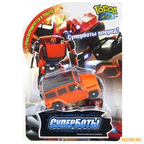 Трансформер Город Игр Суперботы
