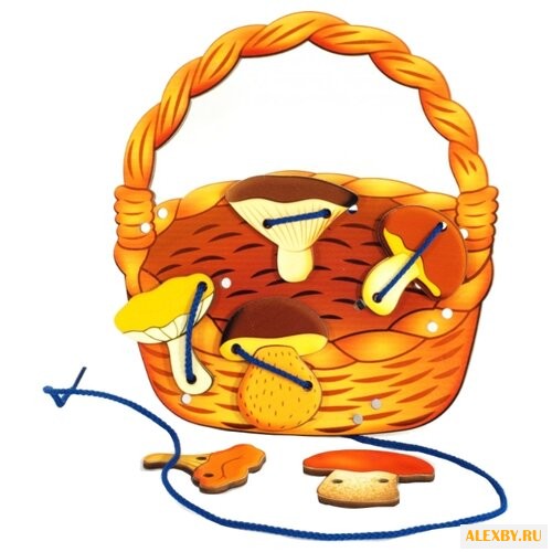 Шнуровка Бэмби Корзина с