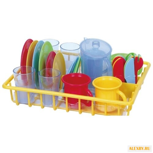 Набор посуды PlayGo с сушкой 3118