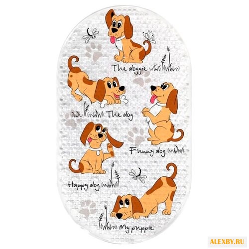 Коврик для ванной Valiant Собачки