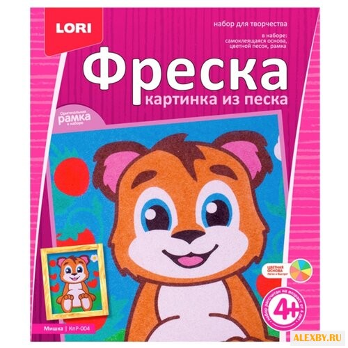 LORI Фреска из песка Мишка