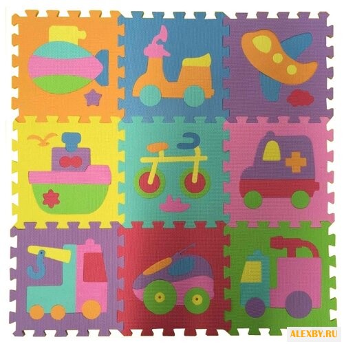 Коврик-пазл Играем вместе