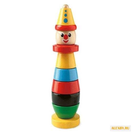 Пирамидка Brio Клоун