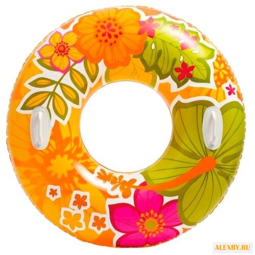 Надувной круг Intex Прозрачный