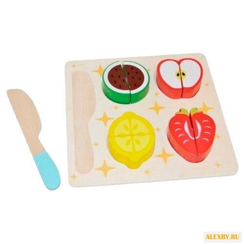 Набор продуктов с посудой