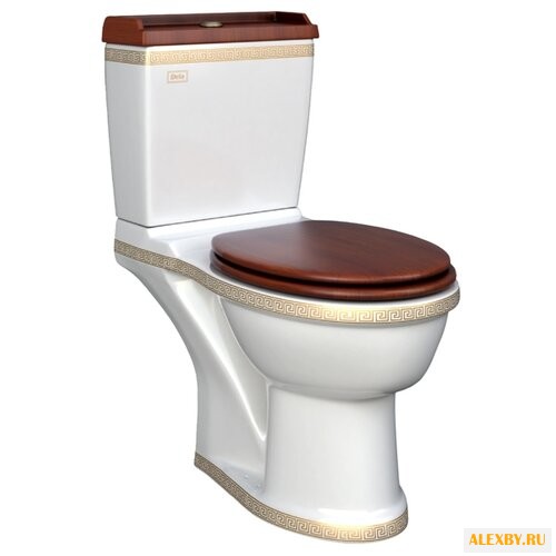 Унитаз Della Boston OAK версаче
