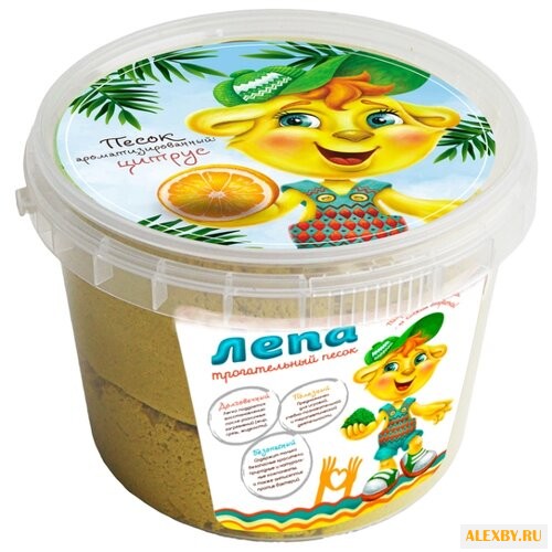 Кинетический песок лепа с