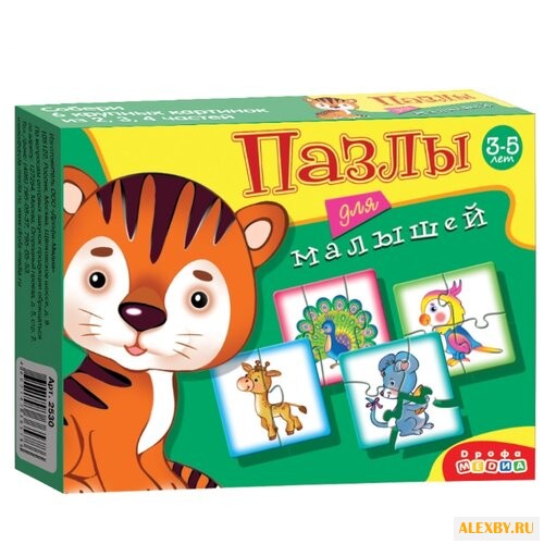 Набор пазлов Дрофа-Медиа Для