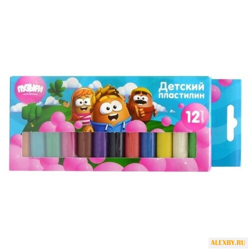 Пластилин Action! Пузыри 12