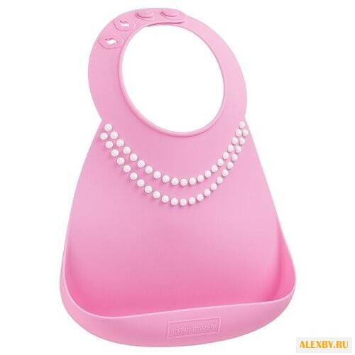 Make My Day Силиконовый слюнявчик