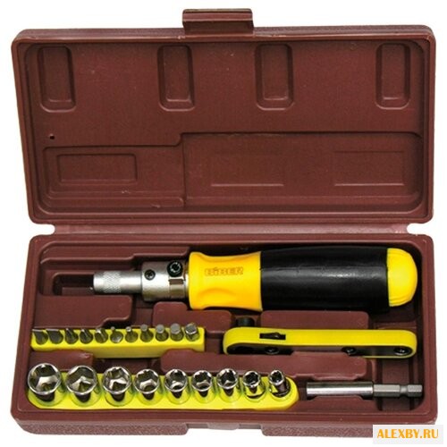Набор бит и торцевых головок