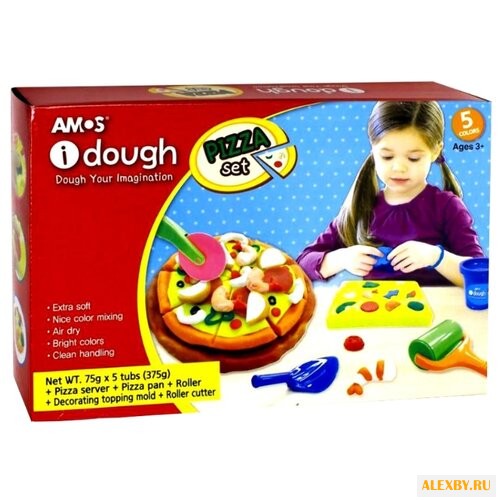 Масса для лепки AMOS Пиццерия