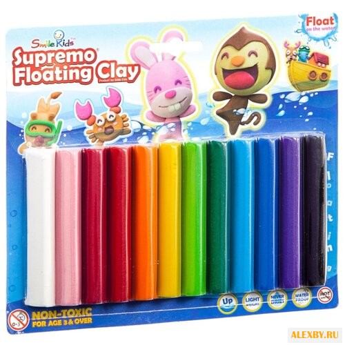 Пластилин Smile Kids Плавающий