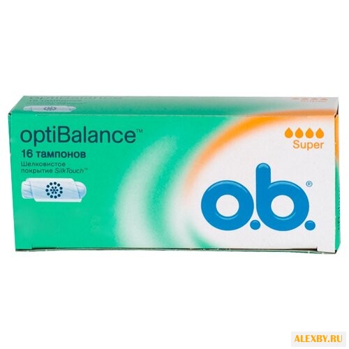 O.b. тампоны OptiBalance Super