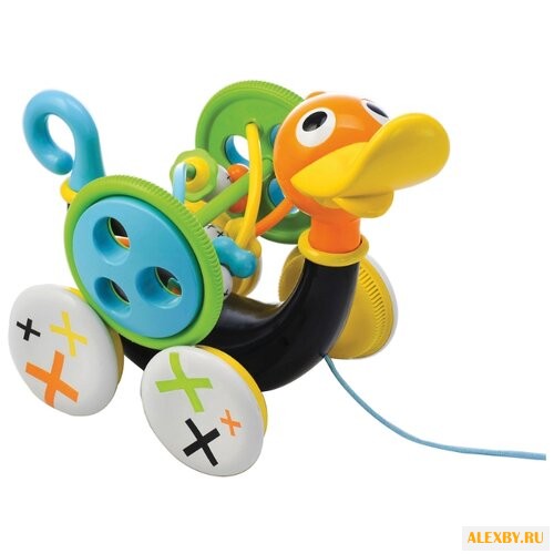 Каталка-игрушка Yookidoo Уточка