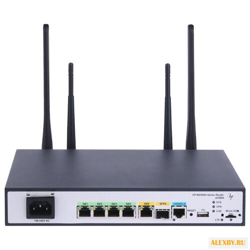Wi-Fi роутер HP MSR954-W JH299A